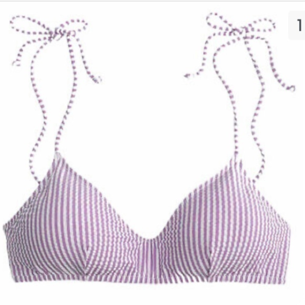 J. Crew bikini top women’s NWT
